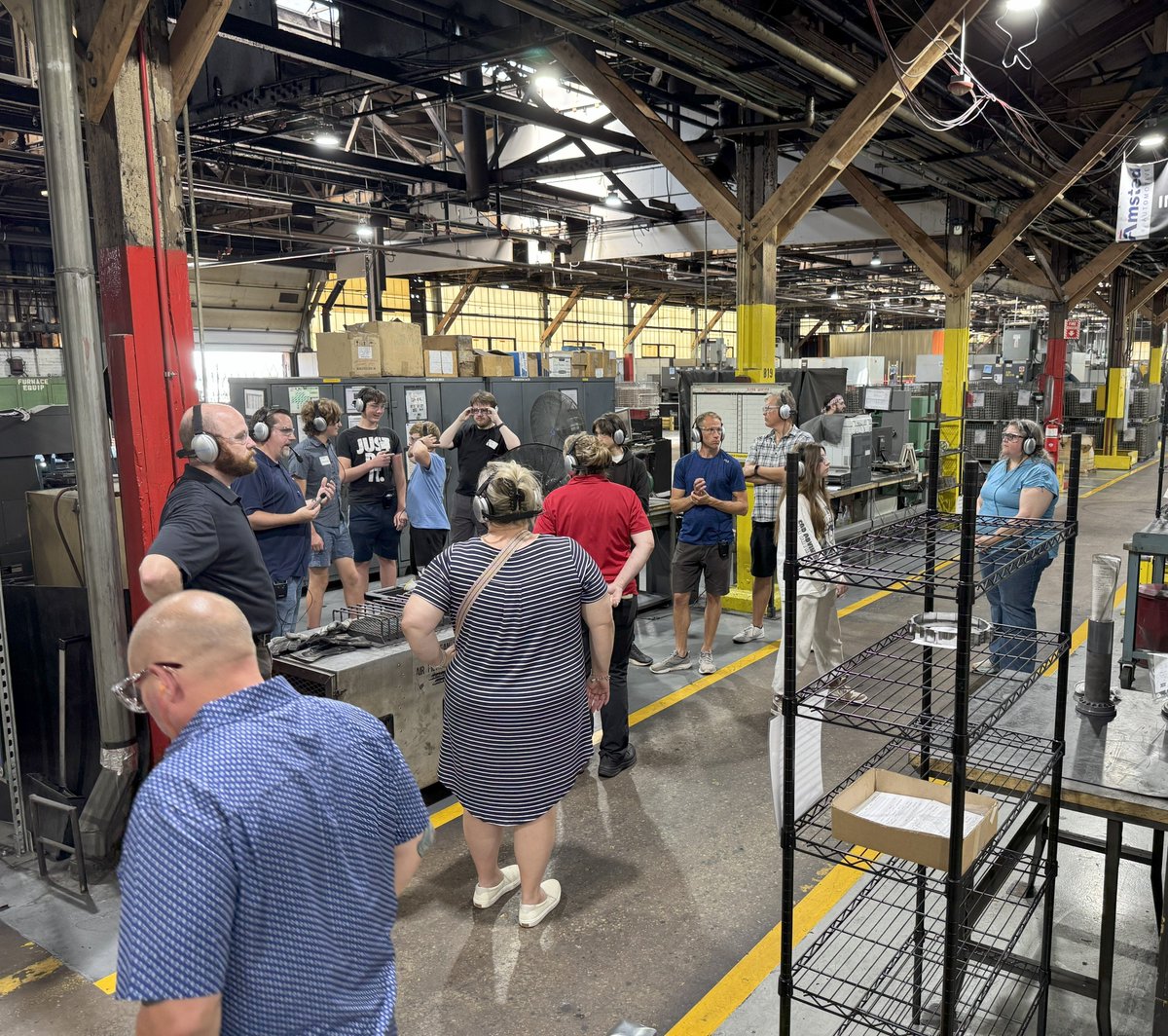GCAMP (@gcampmfg) on Twitter photo GCAMP's 2nd Summer Manufacturing Tour at <a href="/AmstedAuto/">AmstedAutomotive</a> was a success!!
We had over 30 participants join us for a tour of the local Geneva plant. Attendees learned about behind the scenes processes before witnessing the action unfold firsthand! GCAMP's 2nd Summer Manufacturing Tour at <a href="/AmstedAuto/">AmstedAutomotive</a> was a success!!
We had over 30 participants join us for a tour of the local Geneva plant. Attendees learned about behind the scenes processes before witnessing the action unfold firsthand!