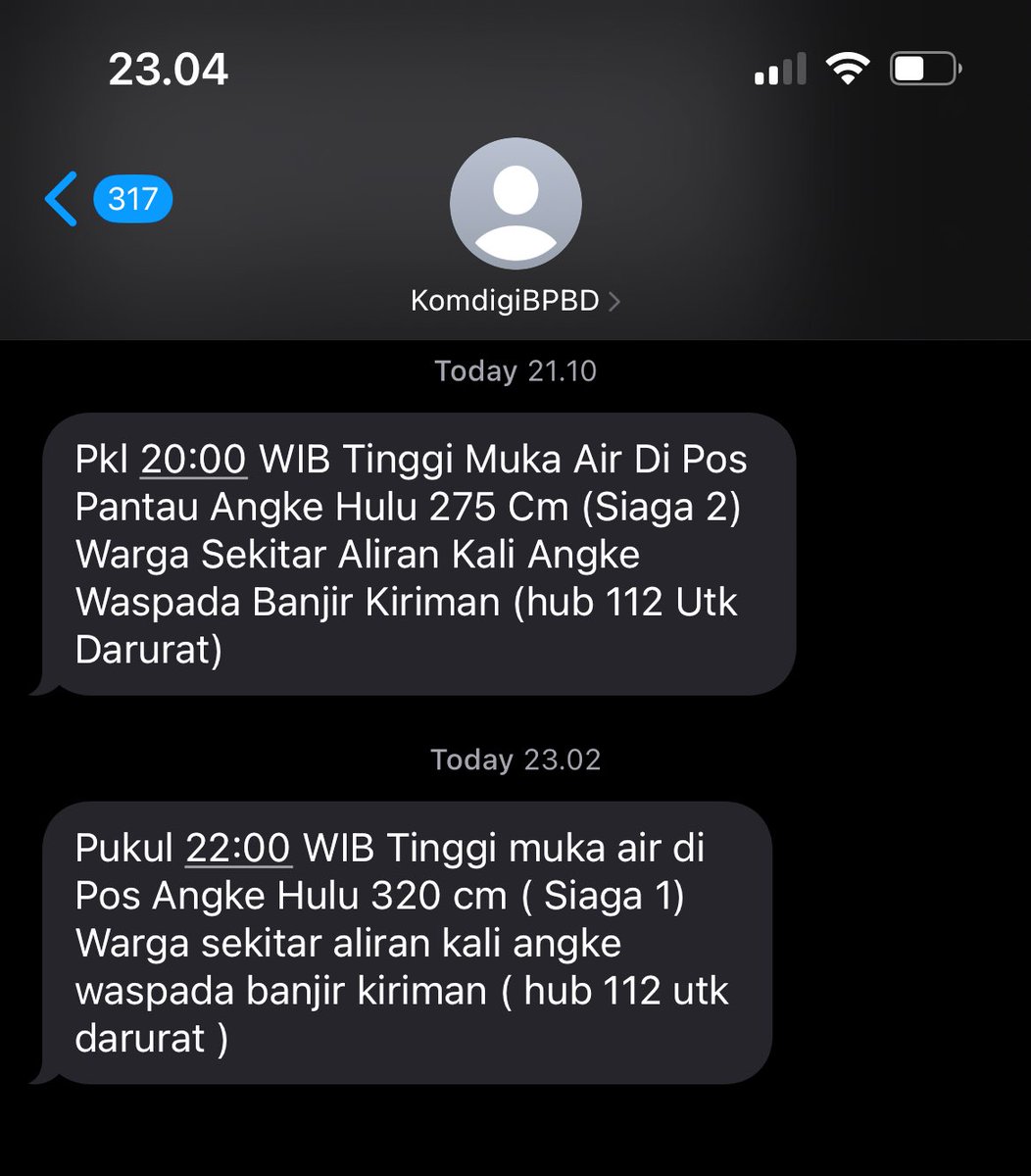 udah perlu ngungsi belom pak ? 🥲