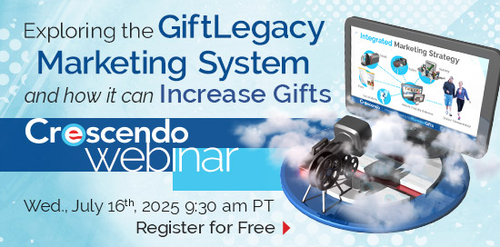 🚀 Boost your planned giving in just 2 hours/week!
Join us July 16 @ 9:30 a.m. to explore GiftLegacy Pro 5.0 from Crescendo — cutting-edge tools, donor engagement, &amp; more.
🎯 Register: events.zoom.us/ev/ArewKe7r114…
#PlannedGiving #Crescendointeractive