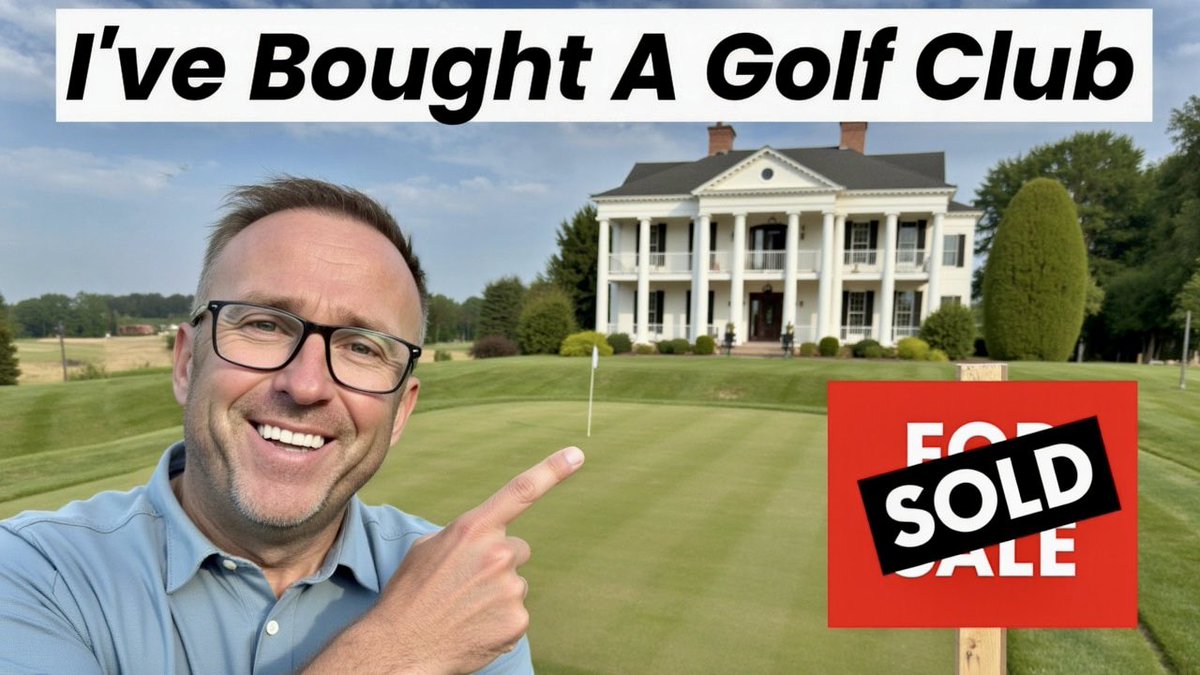 I'VE BOUGHT A GOLF CLUB...
youtu.be/636J09doa5Q