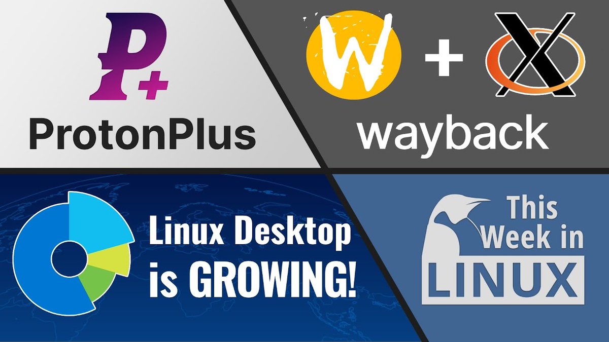 TuxDigital (@tuxdigitalnet) on Twitter photo A new <a href="/ThisWeekinLinux/">This Week in Linux</a> has dropped! (318) 😎🐧▶️
thisweekinlinux.com/318
<a href="/MichaelTunnell/">Michael Tunnell</a> talks about Linux desktop hits 5%, Wayback: X11 Desktops on Wayland, & more on Your Source for #Linux GNews! #FLOSS
Thank you <a href="/SandflySecurity/">Sandfly Security</a>!
Check them out
thisweekinlinux.com/sandfly A new <a href="/ThisWeekinLinux/">This Week in Linux</a> has dropped! (318) 😎🐧▶️
thisweekinlinux.com/318
<a href="/MichaelTunnell/">Michael Tunnell</a> talks about Linux desktop hits 5%, Wayback: X11 Desktops on Wayland, & more on Your Source for #Linux GNews! #FLOSS
Thank you <a href="/SandflySecurity/">Sandfly Security</a>!
Check them out
thisweekinlinux.com/sandfly