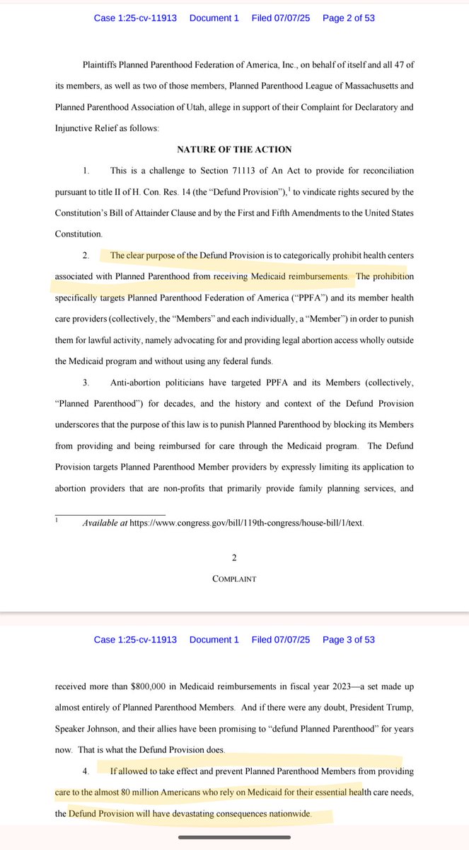 BREAKING: <a href="/ppacutah/">PPAC Utah</a> has joined a lawsuit suing over part of the Big, Beautiful Bill that they argue "unconstitutionally defunds Planned Parenthood by eliminating patients’ ability to use Medicaid as their insurance at Planned Parenthood health centers." <a href="/abc4utah/">ABC4 News</a>