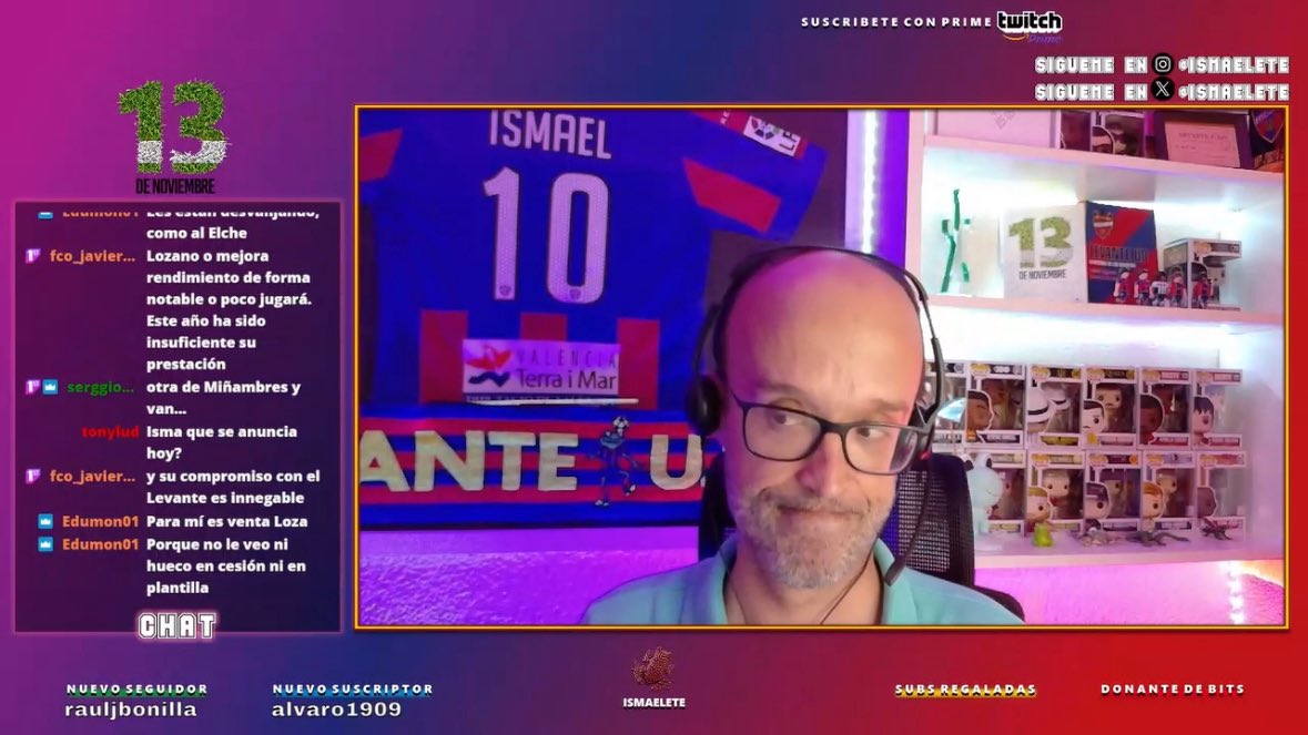 Ismael Algarra (@ismaelete) on Twitter photo Aquí os dejo el directo de hoy.
👉 El primer entrenamiento del <a href="/LevanteUD/">Levante UD</a> de Calero de Primera.
👉 Los 25 del estreno. Detalles de casos particulares.
👉 La oficialidad inminente de <a href="/AlanMatturro/">Alan Matturro</a>.
👉 Gabinete deportivo con <a href="/nahuelmirandada/">Nahuel Miranda</a>.
👉 El <a href="/LUDbmmarni/">Levante UD BM Marni</a> con su presidente Aquí os dejo el directo de hoy.
👉 El primer entrenamiento del <a href="/LevanteUD/">Levante UD</a> de Calero de Primera.
👉 Los 25 del estreno. Detalles de casos particulares.
👉 La oficialidad inminente de <a href="/AlanMatturro/">Alan Matturro</a>.
👉 Gabinete deportivo con <a href="/nahuelmirandada/">Nahuel Miranda</a>.
👉 El <a href="/LUDbmmarni/">Levante UD BM Marni</a> con su presidente
