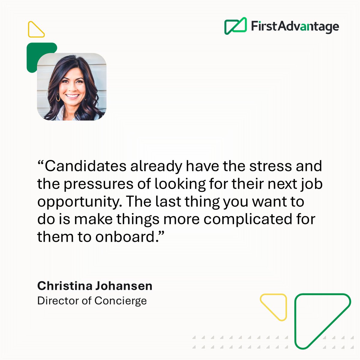 A better #CandidateExperience means less complicated processes.

In a recent blog for the #HealthcareIndustry, Christina Johansen is quoted and explains why candidates tend to drop out of the drug and occupational health screening process.

Read it here: fadv.com/blog/streamlin…