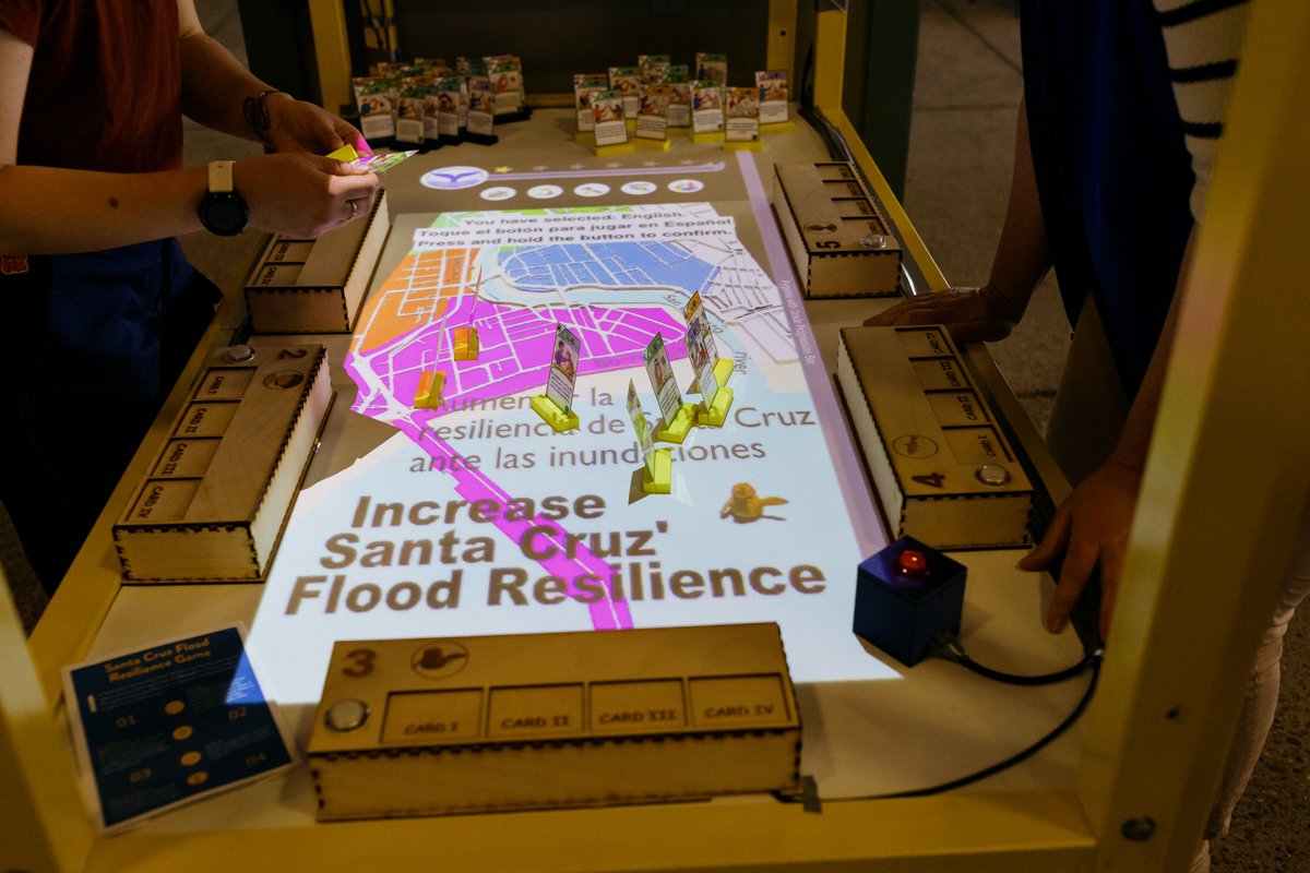 BaskinEng's tweet image. 🌊 How can technology enhance climate resilience? #BaskinEngineering postdoc Linda Hirsch developed an engaging flood resilience game which aims to equip community members with techniques for preparing for climate change events.💡Read the story: bit.ly/3TrCkG8