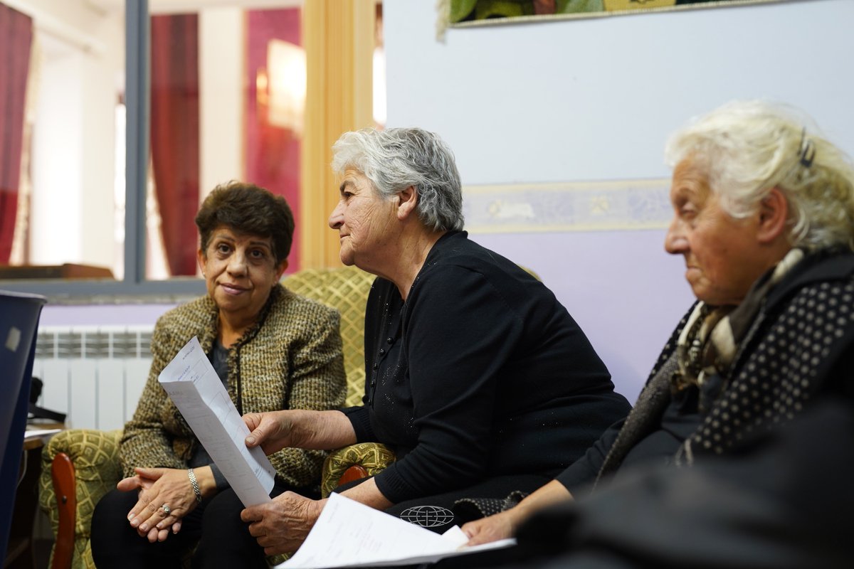 As part of AMAA’s 16th Annual Medical Mission, 385 patients benefited from the volunteer medical services provided in Vanadzor. They received therapeutic, sonographic, gynecological, echocardiographic, and other necessary examinations and laboratory tests. [1/2]