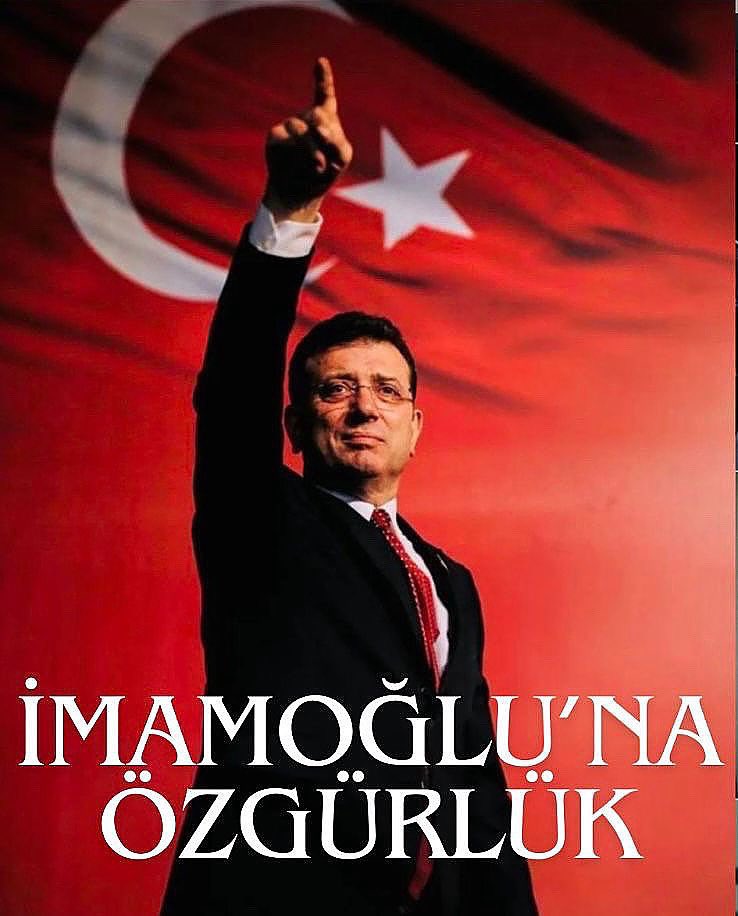 Ekrem İmamoğlu’ndan siyasi partilerin genel başkanlarına çağrı:

"Adaletsizliklere karşı topyekûn ses çıkarma vaktidir!

Hep birlikte yapacak çok işimiz var."

Kurtuluş yok tek başına
Ya hep beraber 
Yada hiçbirimiz ✌️✊

#bizeNeLazım   #TükenişinYüzyılı
#piyasa #pazartesi