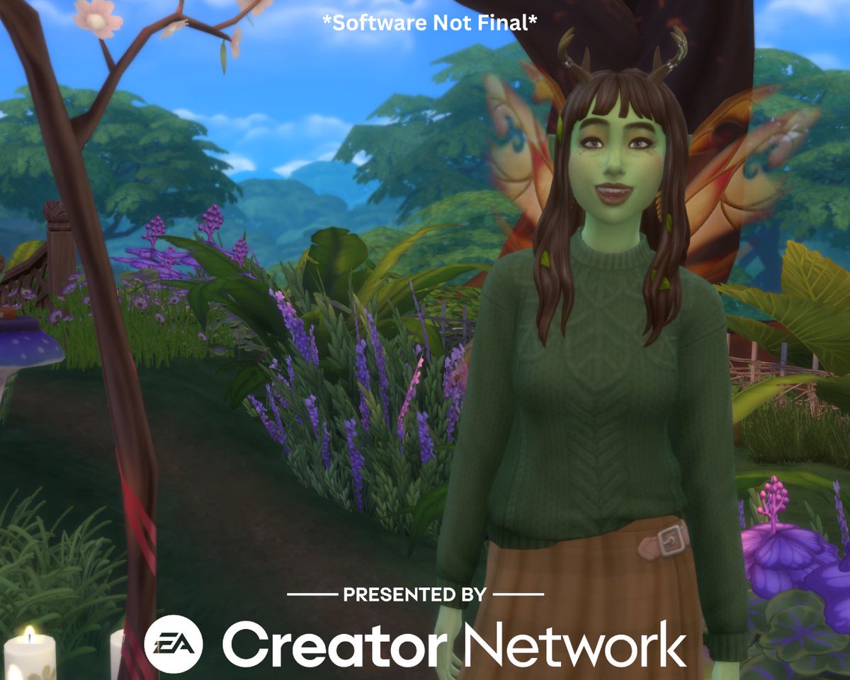#EAPartner and I made my first ever CAS video making my swamp fairy ✨🧚 youtu.be/qrqZOIlOwYw?si… #thesims4 #EnchantedByNature