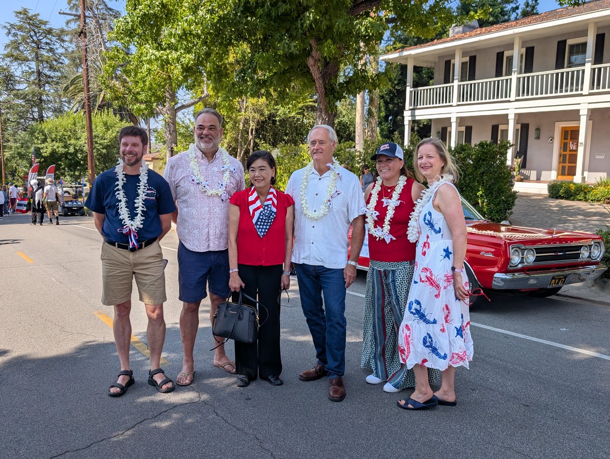 It was great to see so many new and familiar faces at the parades in Claremont, Sierra Madre, and San Marino as we came together to celebrate our country’s Independence Day this past weekend.