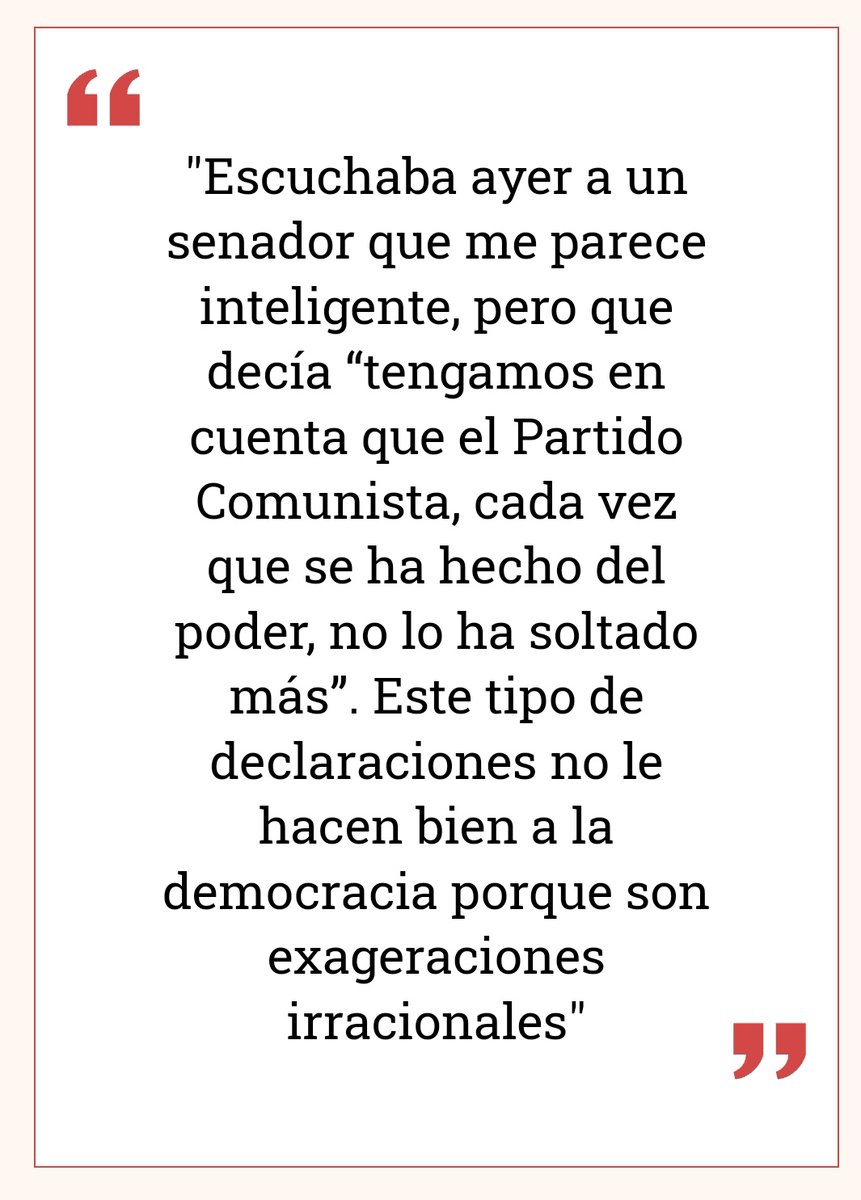 Peña es un gran portavoz no oficial del comando de Jara. Sin buscarlo, por supuesto.