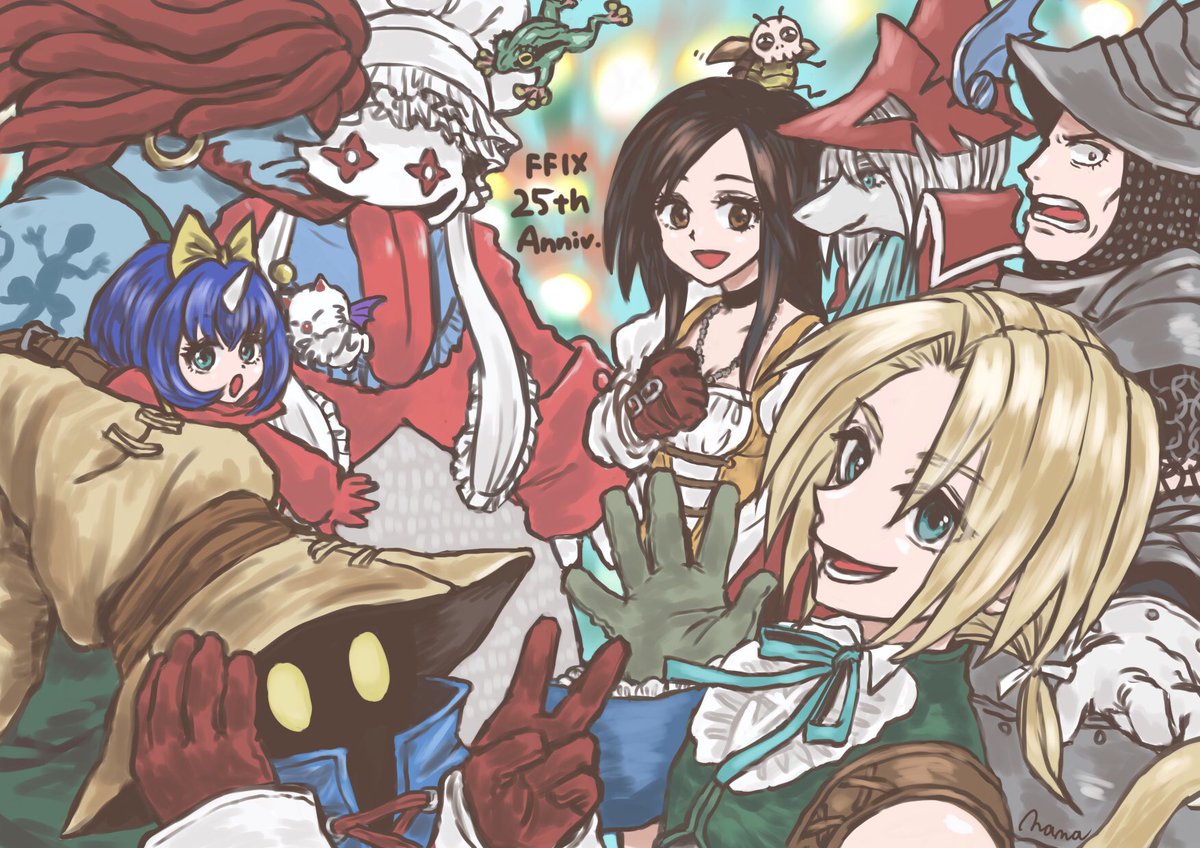 u5apy0n's tweet image. 25周年おめでとうございます!ずっとずーっと一番好きなゲームです🎮❤️
#FFIX25th
#FF9_25th
#FF9_25周年
#FF9祝25周年