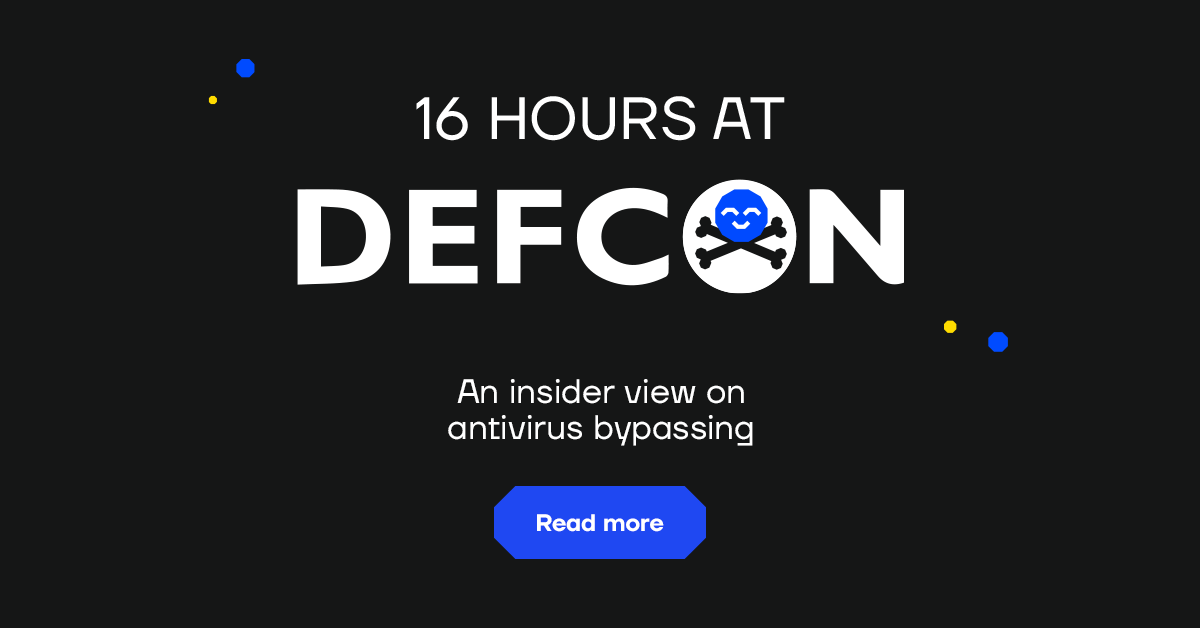 Once you have presented a sold out workshop at <a href="/defcon/">DEF CON</a> like <a href="/d_glenx/">GlenX</a> and Giorgio B. did last year, what’s next?

Well, of course...you run a course 🔥🔥🔥

Get an insider look on #malware stealth tactics and how it all came together in our latest blogpost:
secforce.com/the-blog/16-ho…