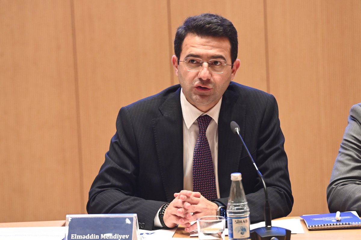 MFA Azerbaijan 🇦🇿 (@azerbaijanmfa) on Twitter photo Diplomatik xidmət orqanlarının rəhbərlərinin IX müşavirəsinin “Həmrəyliyin təşviqi: humanitar və mədəniyyət diplomatiyası, beynəlxalq inkişafa yardım” mövzusunda dördüncü paneli Azərbaycan Respublikasının mədəniyyət nazirinin müavini Fərid Cəfərov və Azərbaycan Beynəlxalq İnkişaf Diplomatik xidmət orqanlarının rəhbərlərinin IX müşavirəsinin “Həmrəyliyin təşviqi: humanitar və mədəniyyət diplomatiyası, beynəlxalq inkişafa yardım” mövzusunda dördüncü paneli Azərbaycan Respublikasının mədəniyyət nazirinin müavini Fərid Cəfərov və Azərbaycan Beynəlxalq İnkişaf