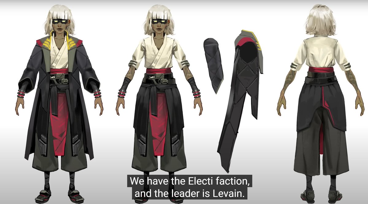 Chadly_99's tweet image. We finally have a name for one of the new factions, the Electi. The gold lady, Levain, is the leader 🔥