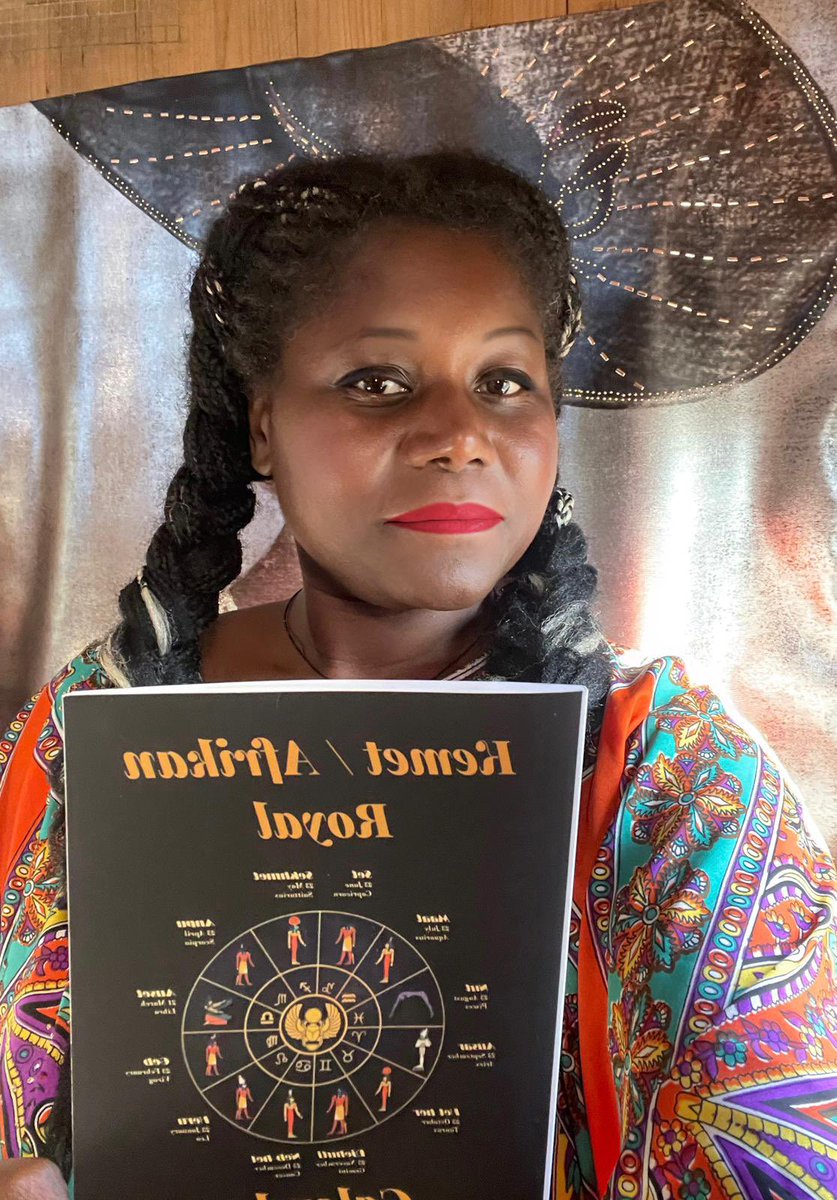 GEK_movement's tweet image. The Kemet Afrikan Royal Calendar book is available in English, Kiswahili and French for the diaspora. Go to gekdiaspora.com for your copy and begin your journey back to Nature!