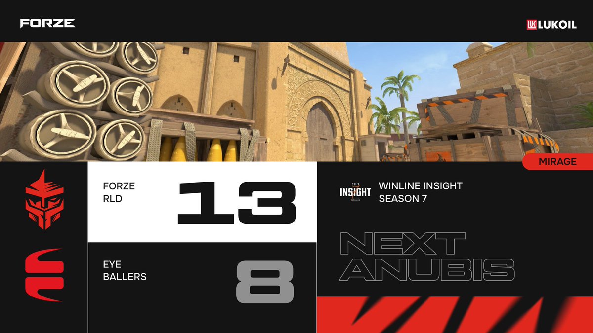 Winning Mirage, next up is Anubis

📺 twitch.tv/sgl_one