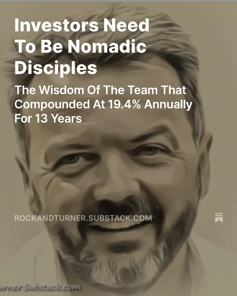 R&T Investments (@delta9echo) on Twitter photo Investors Need To Be Nomadic Disciples
Full story, link: open.substack.com/pub/rockandtur…
<a href="/Delta9Echo/">R&T Investments</a> $QQQ $SPY $BRKB #FinTwit Investors Need To Be Nomadic Disciples
Full story, link: open.substack.com/pub/rockandtur…
<a href="/Delta9Echo/">R&T Investments</a> $QQQ $SPY $BRKB #FinTwit