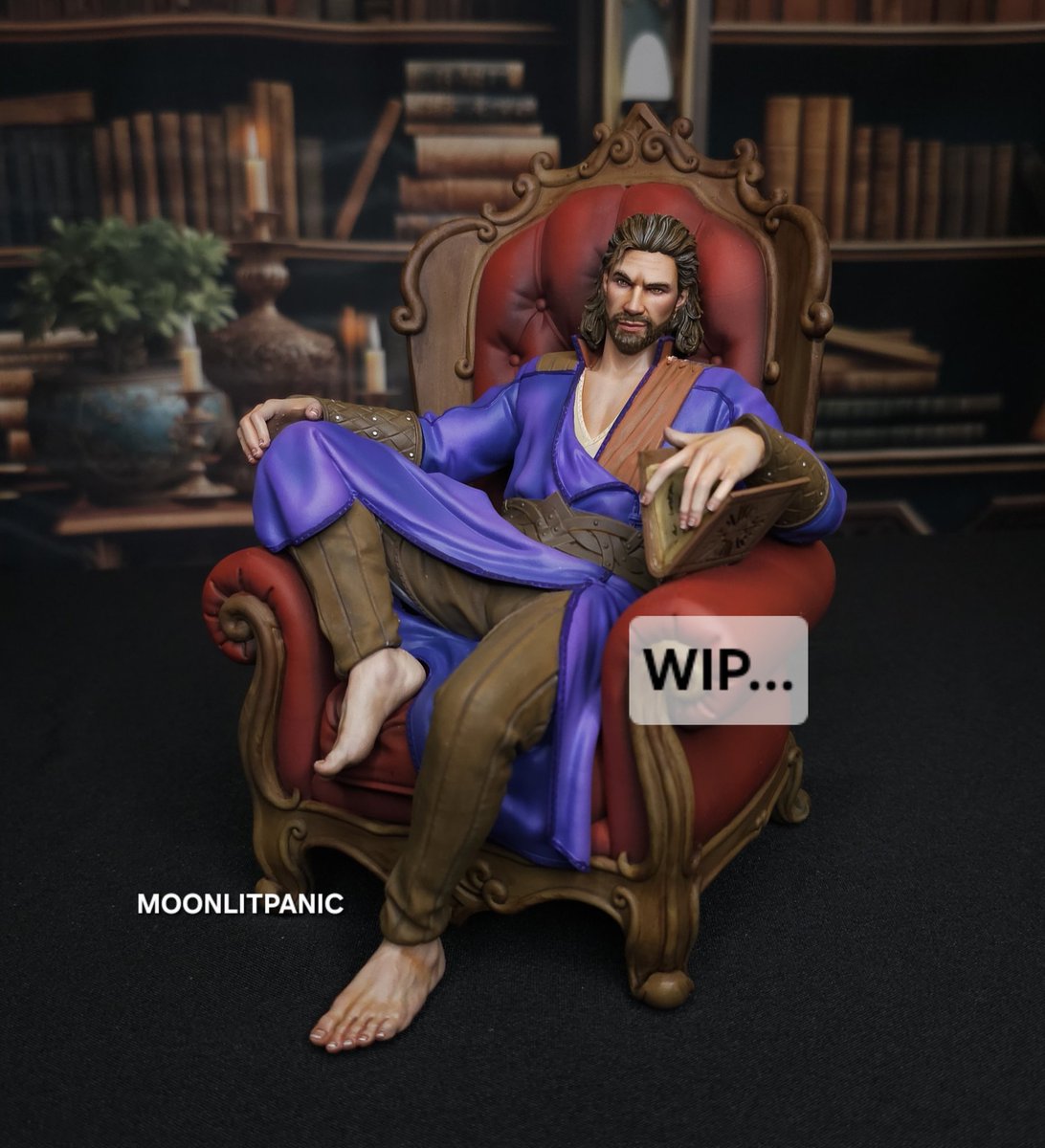 MoonlitPanic's tweet image. Just a little sneak peak at a WIP @SisterOfClaudia and I have been working on behind the scenes. 👀

#galedekarios #galeofwaterdeep
