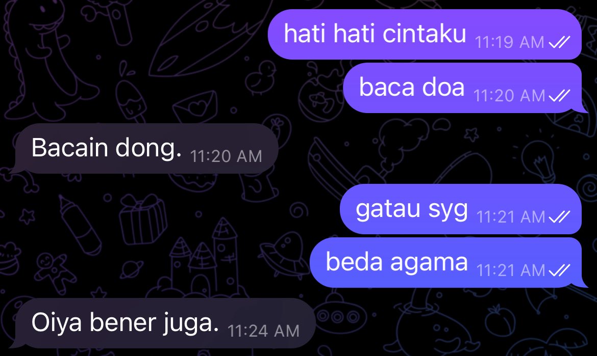 anesidoia's tweet photo. sekarang beda alam ya? https://t.co/CDTtq9xVbP