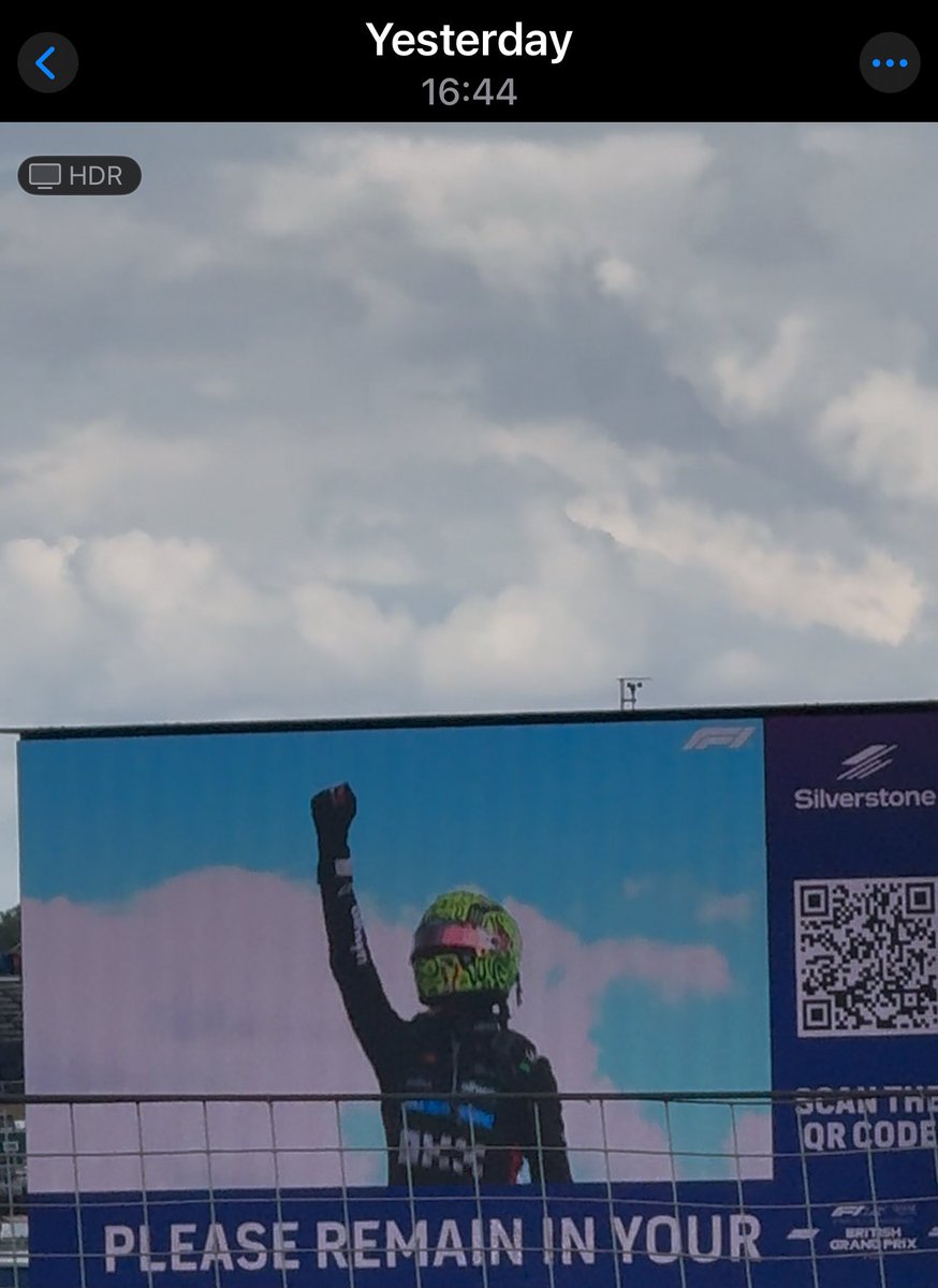 4:44pm he got out the car to celebrate 😌