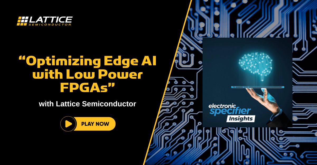 Lattice Semiconductor (@latticesemi) on Twitter photo 💭“Edge computing and edge AI are set for strong growth this decade. Lattice FPGAs bridge compute and sensors—bringing intelligence to the edge and enabling smarter, faster, and more responsive devices.”
🎧 Listen to the <a href="/electronicspec/">Electronic Specifier</a> podcast episode: bit.ly/4nIEoHF 💭“Edge computing and edge AI are set for strong growth this decade. Lattice FPGAs bridge compute and sensors—bringing intelligence to the edge and enabling smarter, faster, and more responsive devices.”
🎧 Listen to the <a href="/electronicspec/">Electronic Specifier</a> podcast episode: bit.ly/4nIEoHF