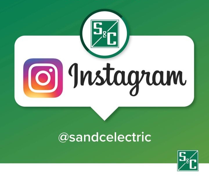 Did you know we're on Instagram? Follow us on Instagram to get the latest updates on S&amp;C culture, new job opportunities, industry events, and how are team members are transforming the grid. 

Be sure to follow 👉instagram.com/sandcelectric