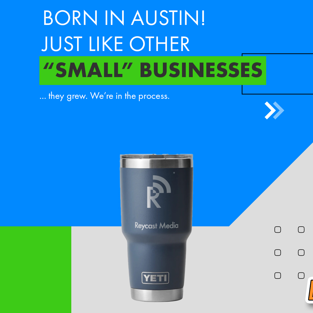 ReycastMedia's tweet photo. Austin, we need to talk. Reycast Media was born right here in this incredible city, a city that also gave rise to legends like @YETICoolers , @Dell @WholeFoods , @alamodrafthouse , and @KendraScott . Coincidence? We think not! #ReycastMedia #BilingualImpact #ATX #MediaProduction https://t.co/JTgxxk3E6S