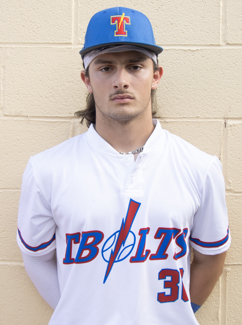 Nine Thunderbolts were chosen for the Ripken League's North Division All-Star squad. Three pitchers, three infielders, including David Vozzo (below) and three players who have played multiple positions during the season. Details at tbolts.org