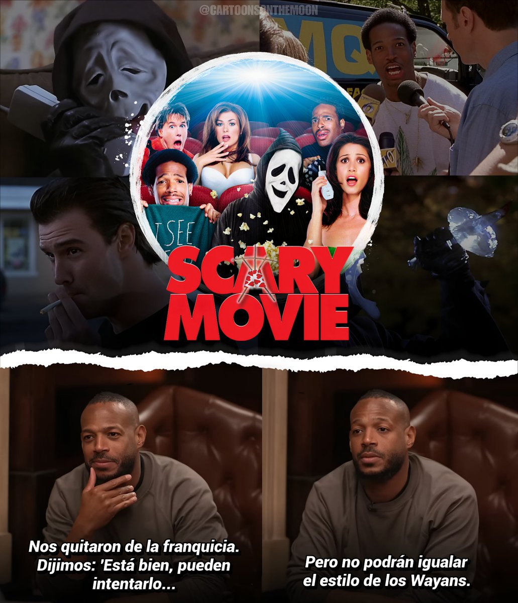 ¡Scary Movie cumple 25 años el día de hoy!

Aunque se convirtió en una de las parodias más importantes, los hermanos Wayans fueron quitados de la franquicia tras la segunda entrega.

La saga decayó después de eso.
Pero ahora, tras 20 años, la empresa volvió a contratar a los