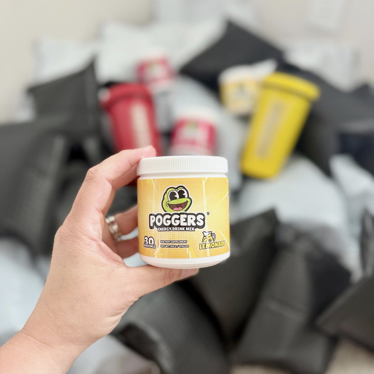 PoggersShop's tweet image. Next batch of orders have shipped!
Who has tried Lemonade?!?! 🍋