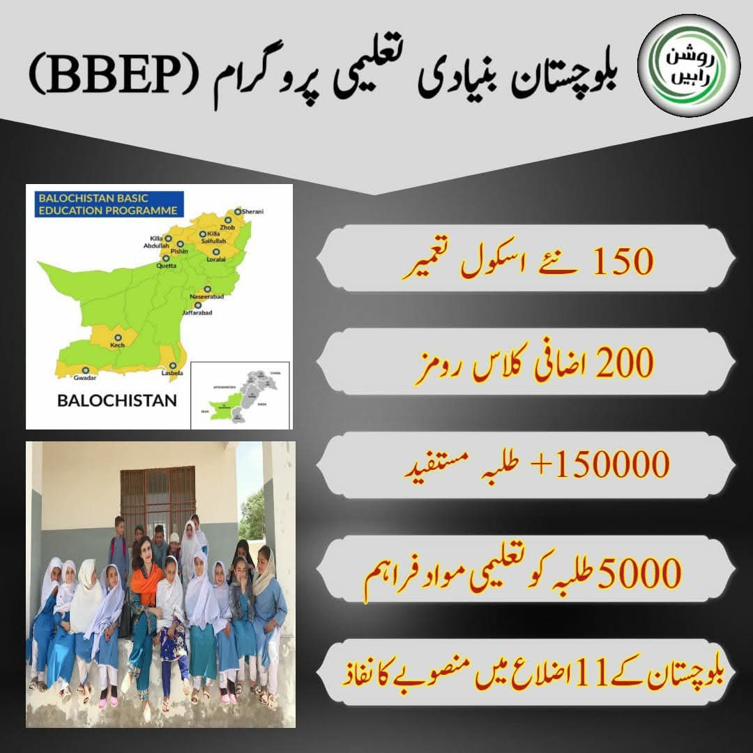 BalochOsam9048's tweet photo. Over 150 new schools, 200 extra classrooms & 150,000+ students empowered across 11 districts of Balochistan under BBEP. Education, not exploitation, is the future!
#BalochistanRahegaPakistan 🇵🇰
#RoshanBalochistan #EducationForAll #DevelopmentNotDestruction https://t.co/8H8QCOALpo