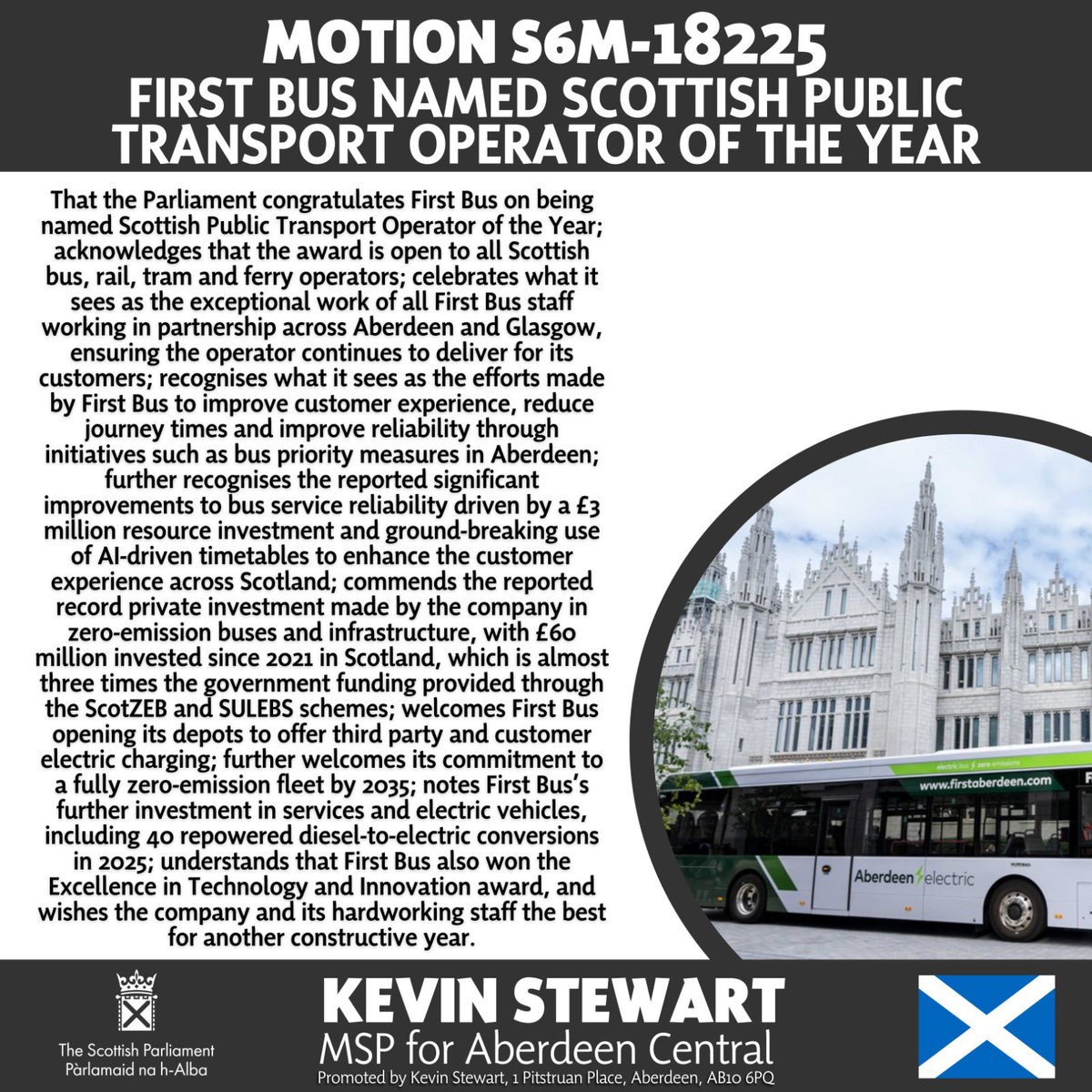 Office of Kevin Stewart MSP tweet media