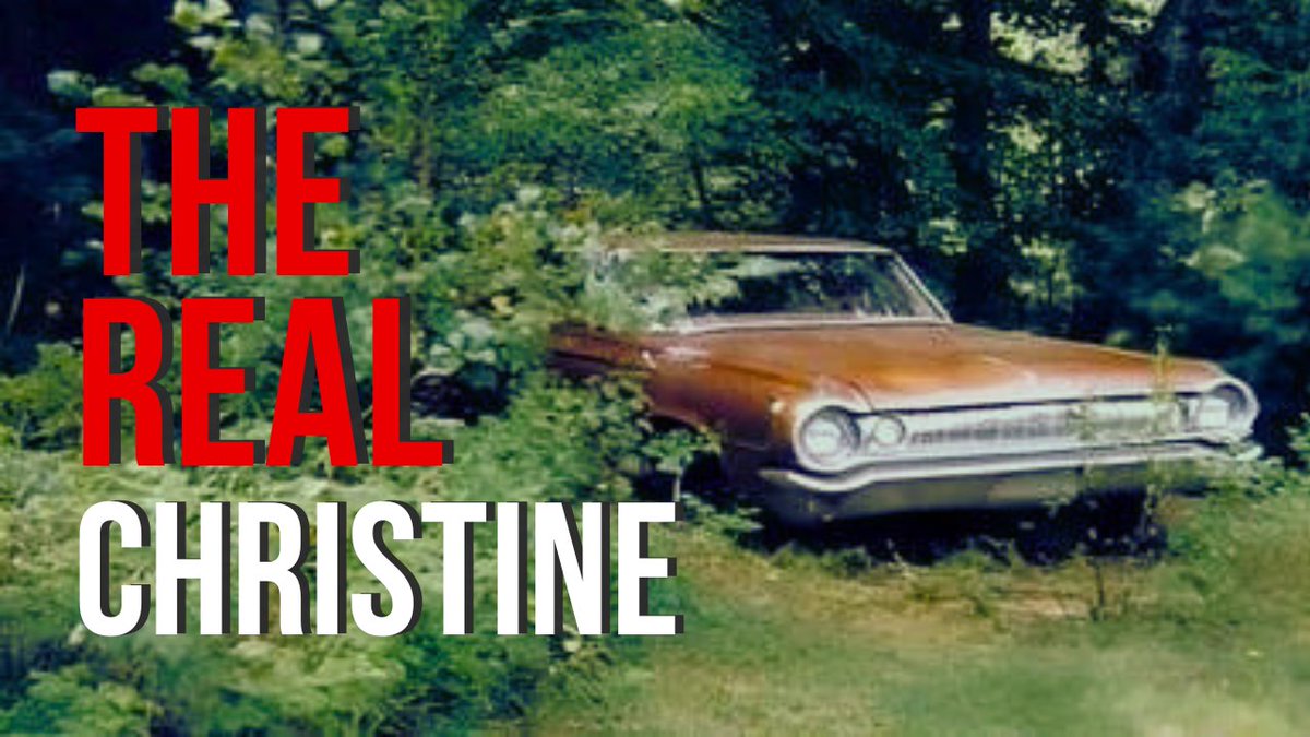 The real Christine, a 1964 Dodge 330 with a confirmed total of 14 owners, each owner dying before the next

youtu.be/0l8lXdO6c44