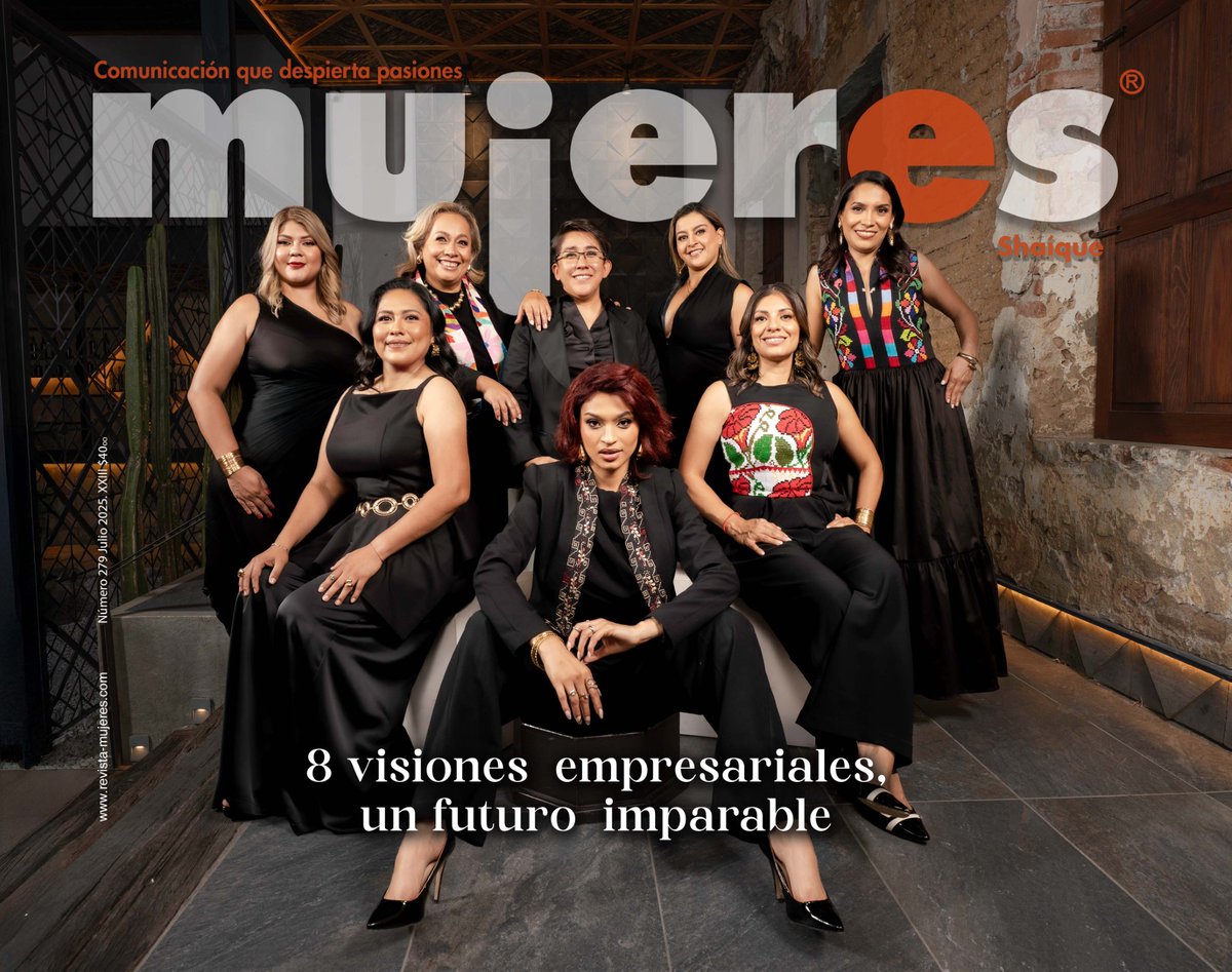 📣Portada 279 julio <a href="/Revista_mujeres/">Revista mujeres Shaíque</a> 
✨8 visionarias que trasforman los negocios en México✨

🌐Revista digital:
issuu.com/revistamujeres…