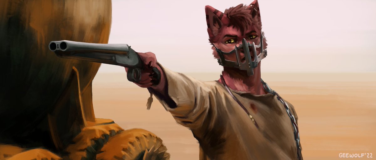 Art_GeeWolf's tweet image. Mad Max: Fury Road movie frame studies from 2022 ^^