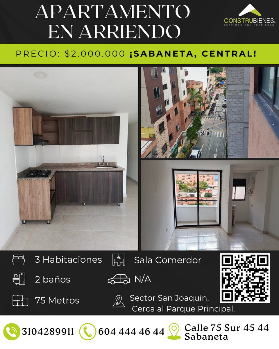 ✨¡Top de la semana!
Esta joya inmobiliaria vuela...🚀
¿Ya viste cual será tu próximo hogar?

Tenemos opciones para ti🔍🏡
¡Háblanos y atrévete a decir: "¡Este es el mío!"
📲 310 428 99 11