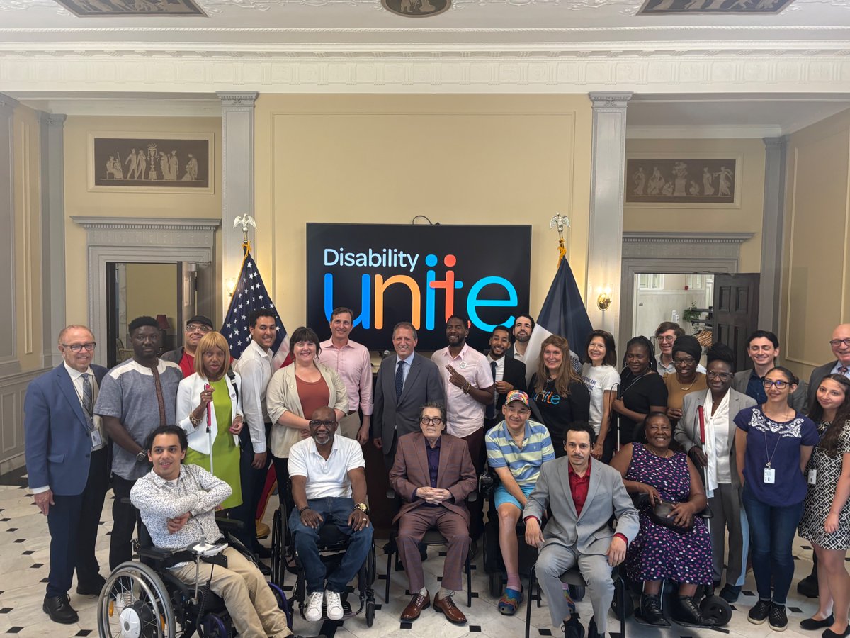 Last week, I was proud to join advocates to celebrate the kickoff of Disability Pride Month and honor the strength, diversity, and contributions of the disability community while highlighting the importance of accessibility in our daily lives.

Nearly 1 in 4 Americans identify as