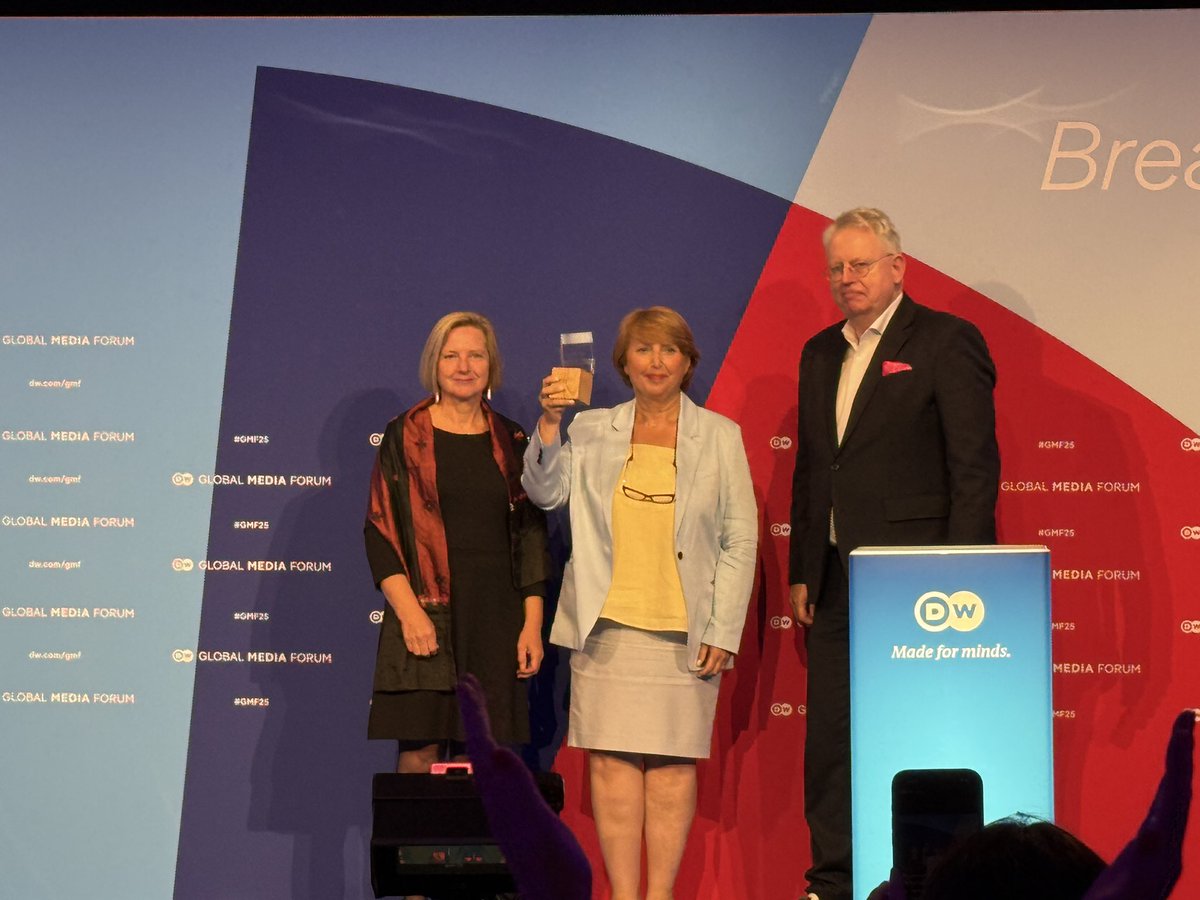 RuralHuman's tweet photo. The DW Freedom of Speech Award 2025 - recipient Tamara Kintsurashvili, Georgia #GMF25 https://t.co/EyrkQk6Rdq