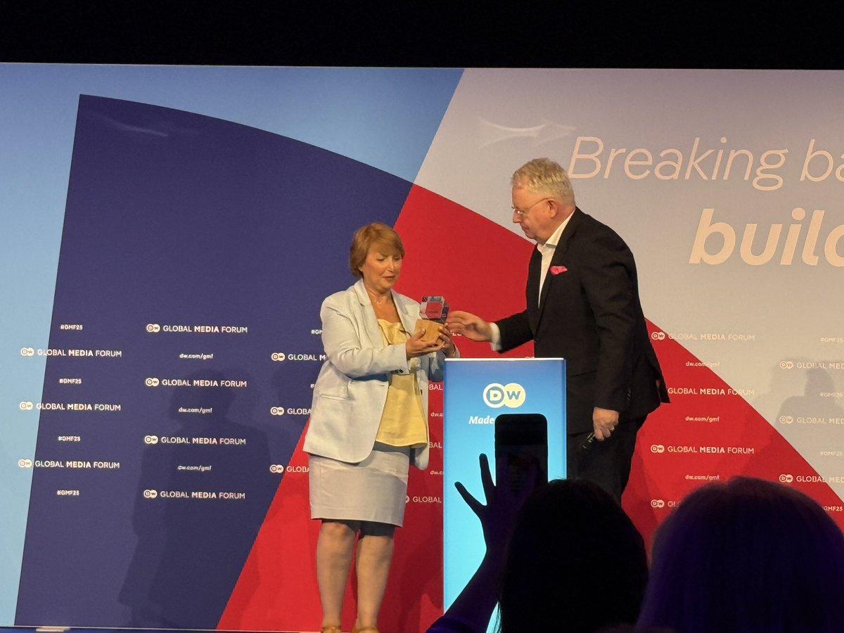 RuralHuman's tweet photo. The DW Freedom of Speech Award 2025 - recipient Tamara Kintsurashvili, Georgia #GMF25 https://t.co/EyrkQk6Rdq
