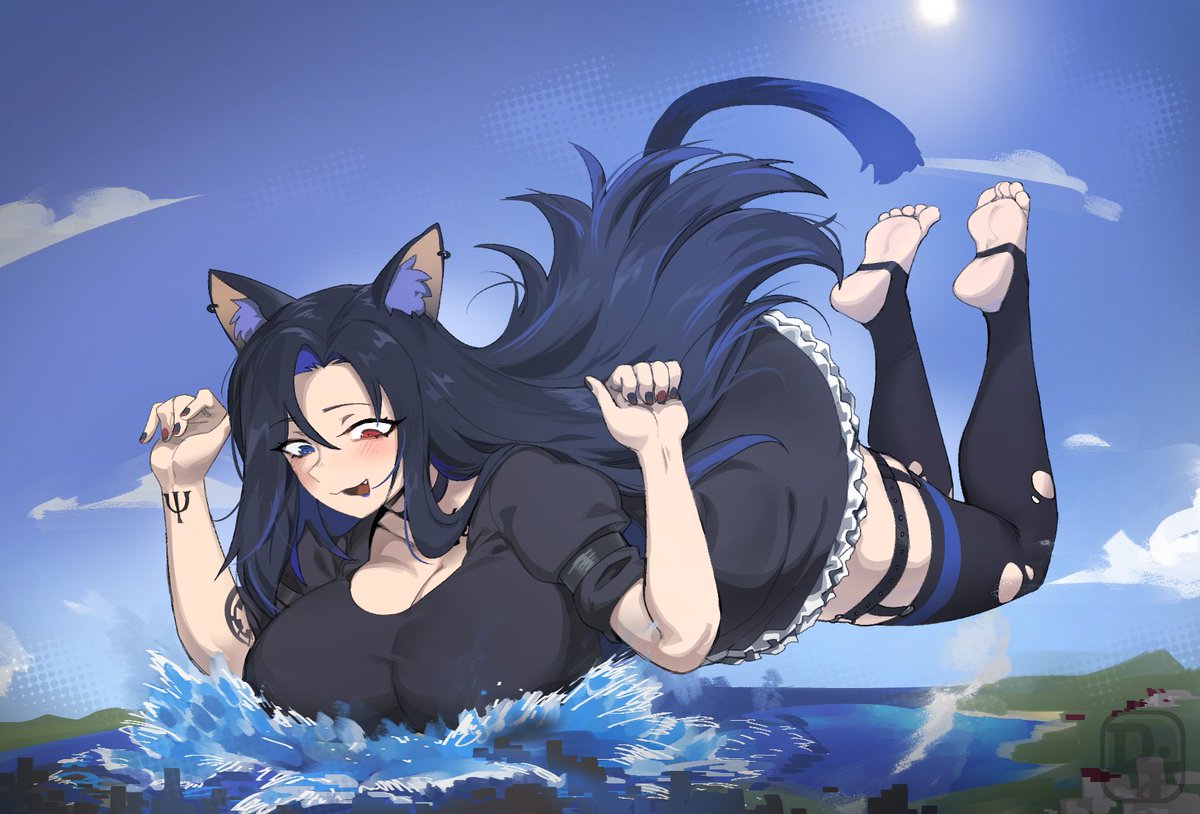 Giant girl CM