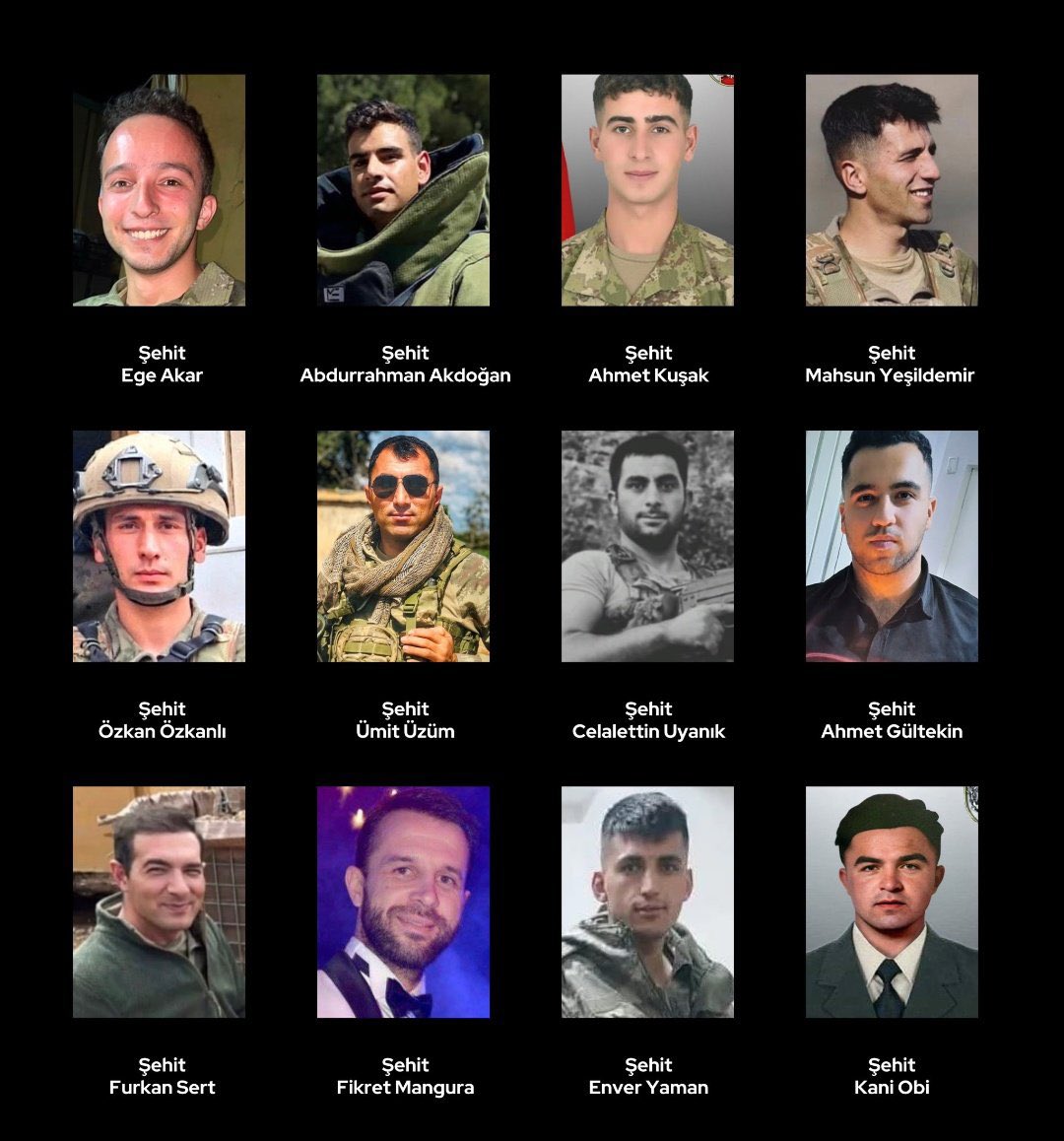 #SehidinVarTürkiye  12  🥀