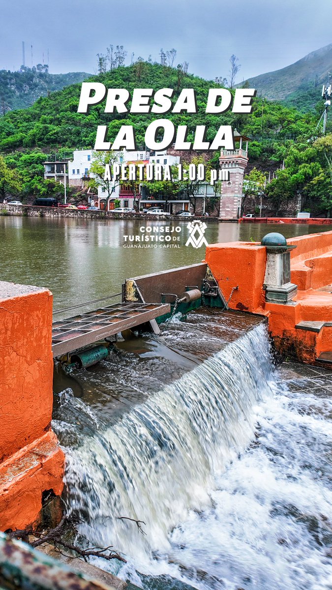 ¡Es hoy, es hoy! 
En unas horas más se hará la tradicional apertura de las compuertas de la #PresadelaOlla 2025.