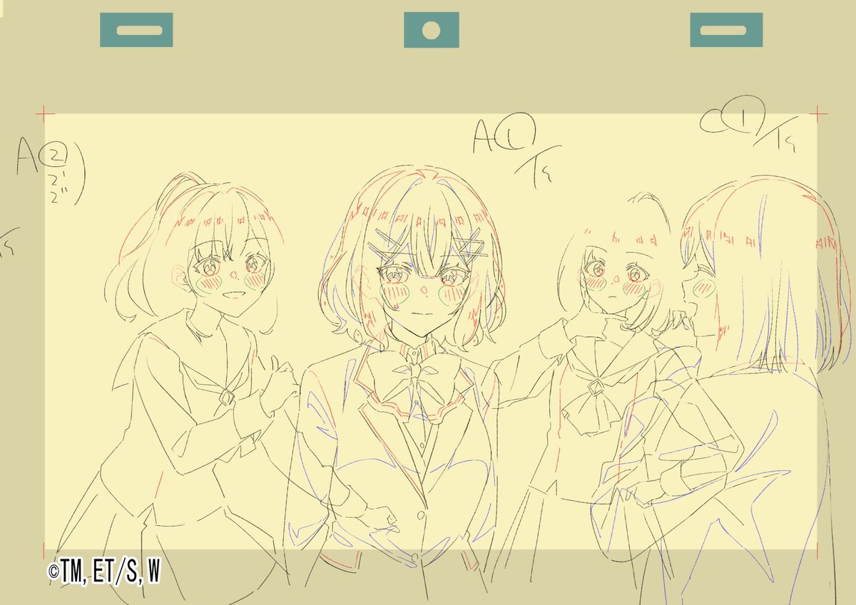 mskknk_a's tweet image. #わたなれアニメ 第1話、ご視聴ありがとうございました!!
前半パートの作監を担当させていただきました🙌
許可を頂きましたので、作監修正を載せさせていただきます🐨
その①
#わたなれ
#WATANARE