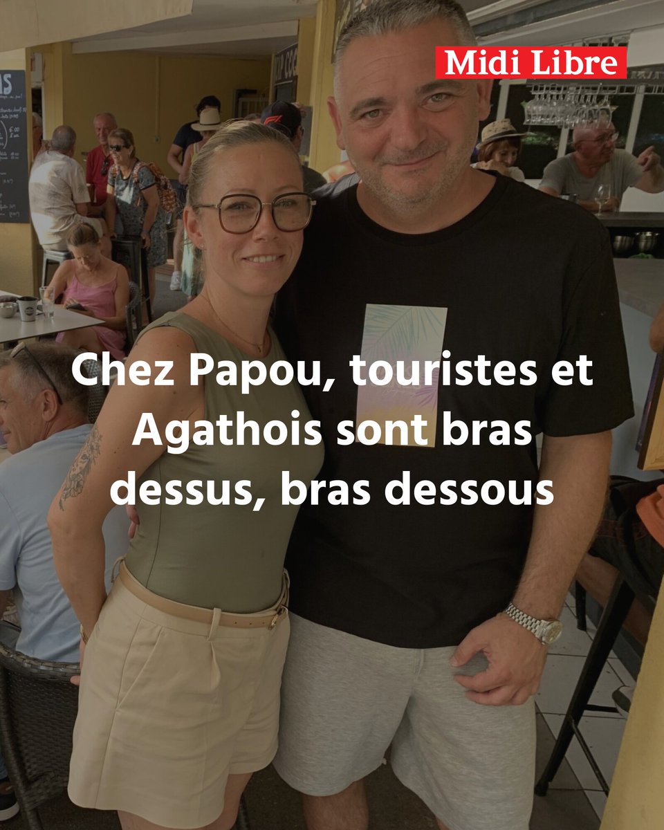 Un commerce sans "chichis" et convivial au Cap d’Agde : chez Papou, touristes et Agathois sont bras dessus, bras dessous
➡️ l.midilibre.fr/f4ll