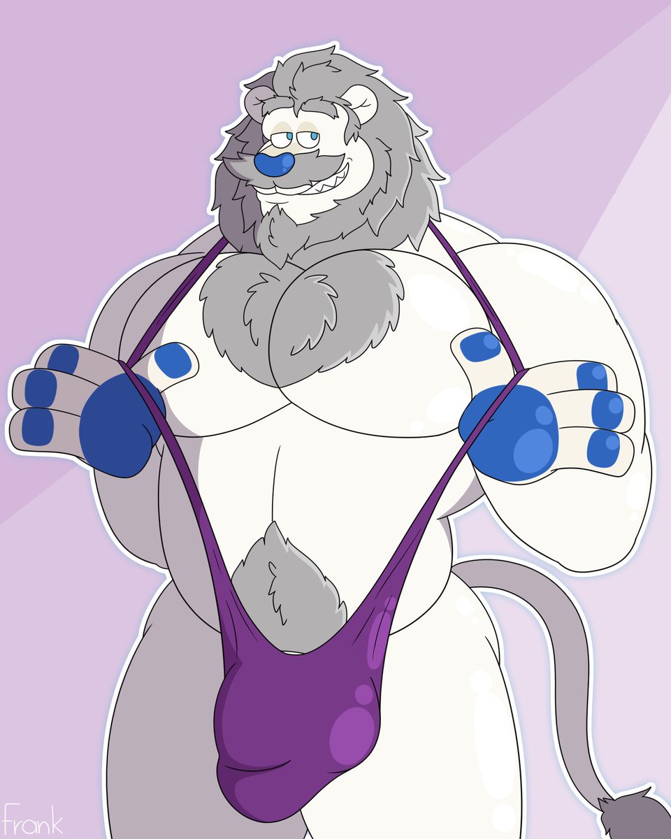 Barney Jones 🏳️🌈🐻 (@bquanchifurry) on Twitter photo Wally is showing off in his new swimsuit. How does he look?
🦁 ☀️ ✨️
🎨 YCH comm by <a href="/FrankRosewolf/">Frank Rosewolf</a> Wally is showing off in his new swimsuit. How does he look?
🦁 ☀️ ✨️
🎨 YCH comm by <a href="/FrankRosewolf/">Frank Rosewolf</a>