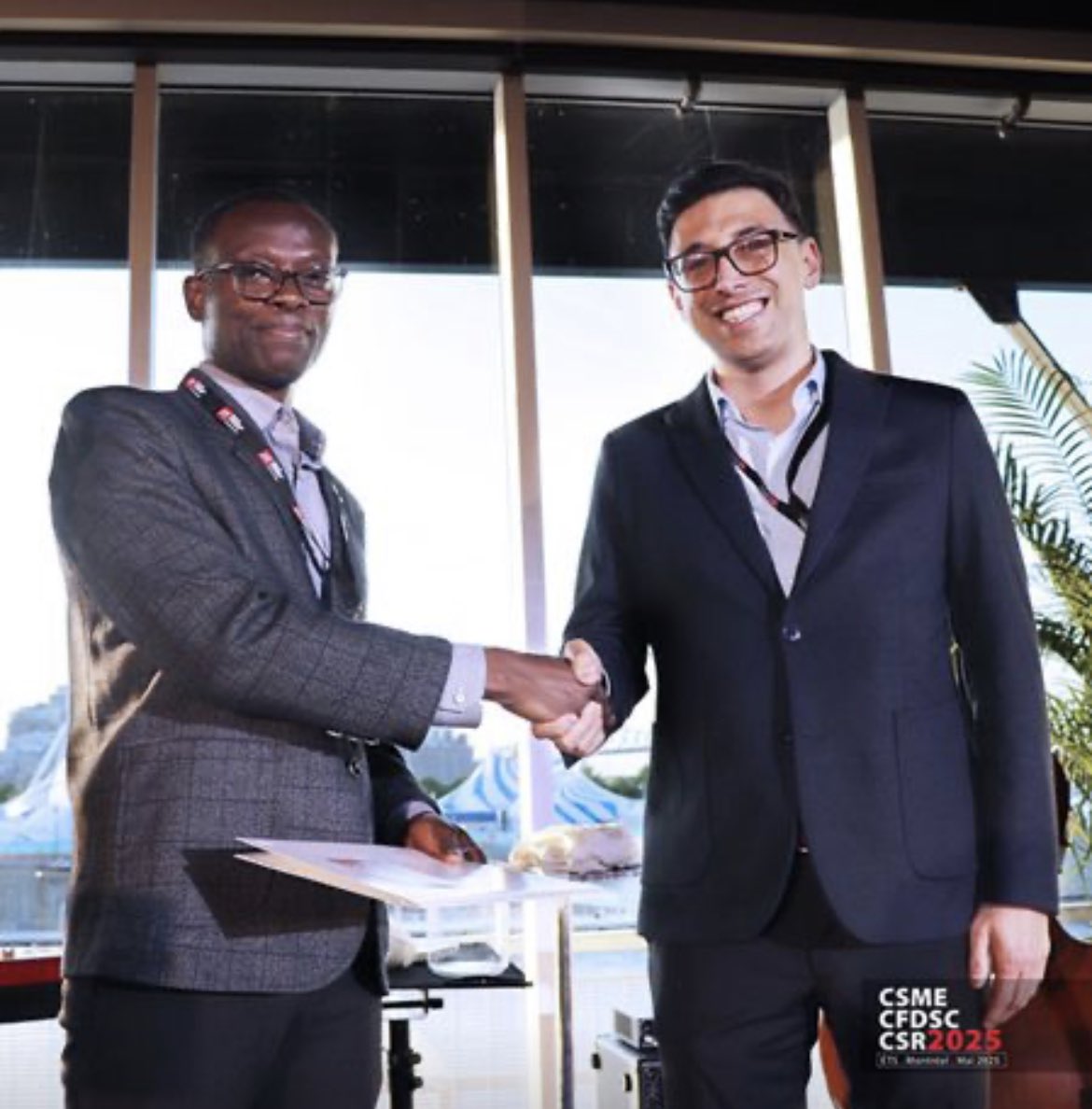 We are proud to share that MME Department Chair and Professor Dr. Martin Agelin-Chaab has been inducted a Fellow of CSME for his excellence in mechanical engineering and significant contributions to the progress of the profession.

Please join us in celebrating this achievement!