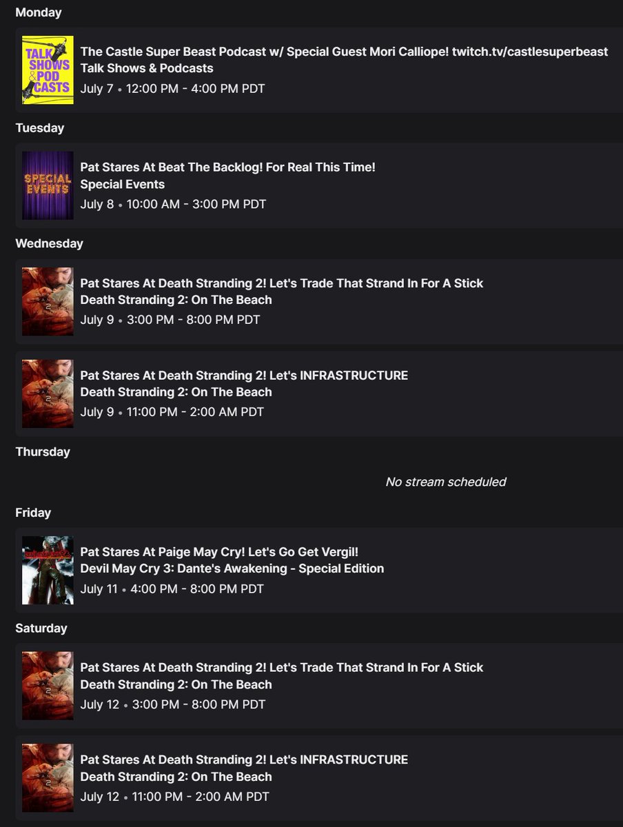 Pat Stares At tweet media