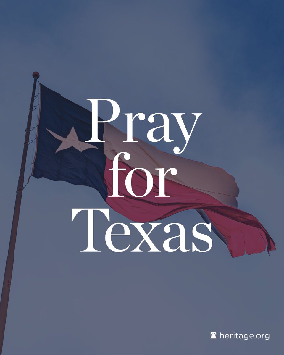 My heart breaks for the families in Texas facing unimaginable loss. Even in the midst of tragedy, the best of the Texan spirit shines through—neighbors helping neighbors, churches flinging open their doors, and strangers becoming kin.

As search and rescue efforts continue,