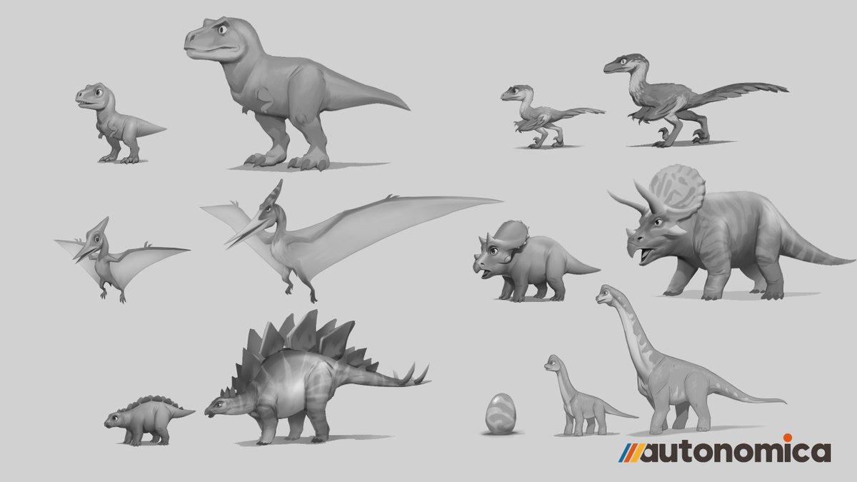 autonomicagame's tweet image. Can you pet em you&apos;ll ask? Sure you can