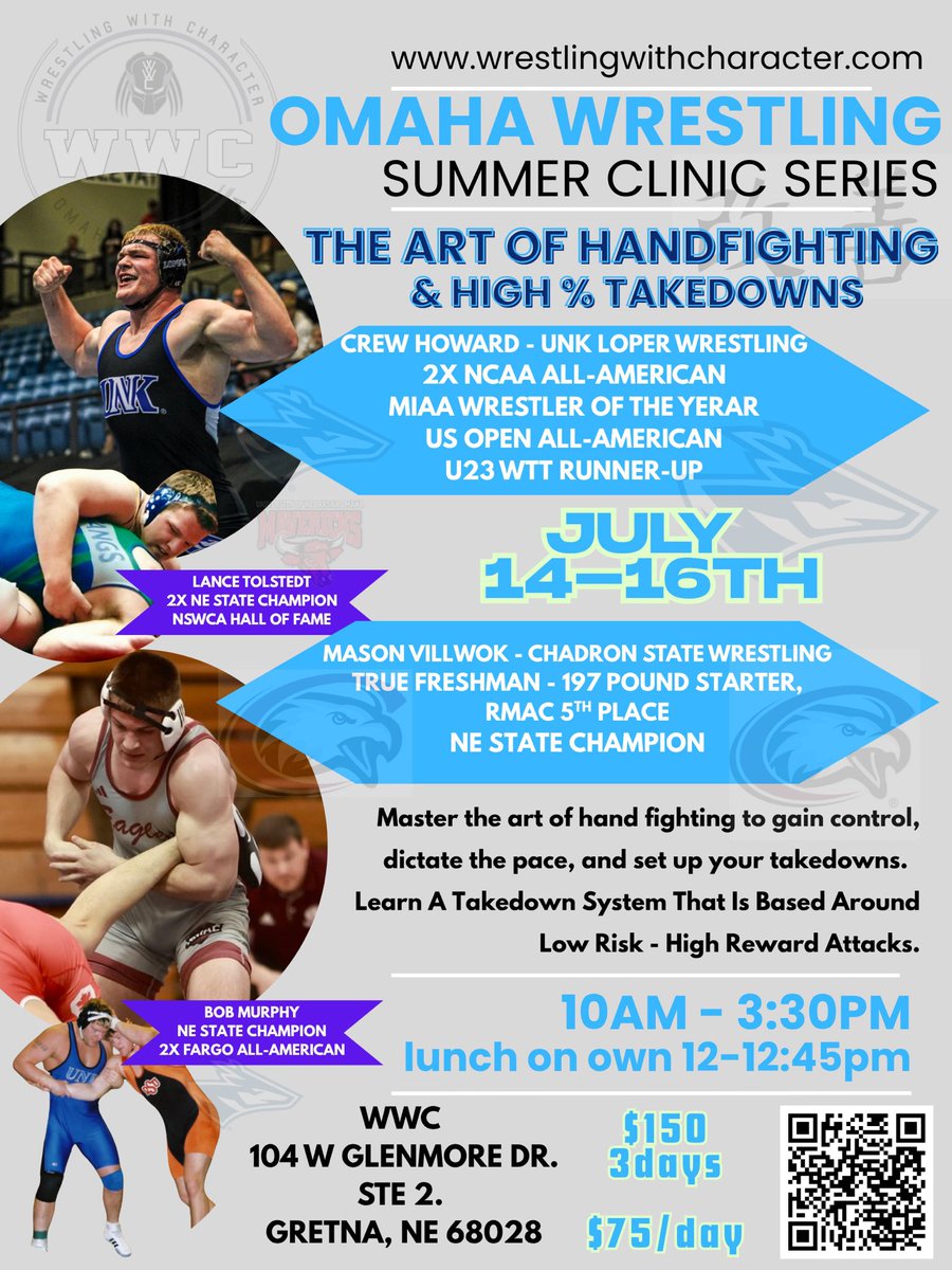 Next week! 1 day options available. Sign up now!
wrestlingwithcharacter.com/enrollment/202…